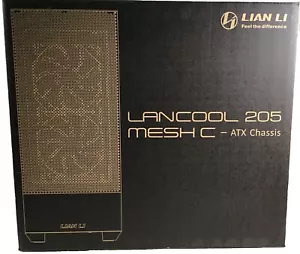 LIAN LI LANCOOL 205 Mesh C ATX Mid-Tower Gaming PC Case in Black - Picture 1 of 5