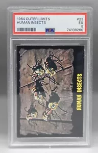1964 vintage Topps OUTER LIMITS trading card #23 Zanti Misfits psa 5 Rare! - Picture 1 of 3