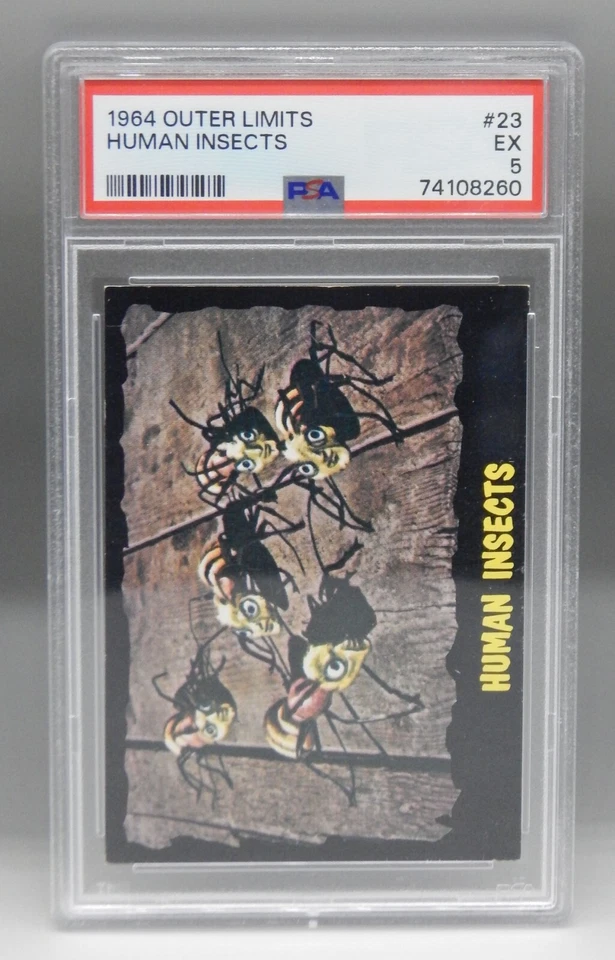 1964 vintage Topps OUTER LIMITS trading card #23 Zanti Misfits psa 5 Rare! - Image 1 of 3