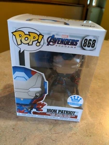 Funko POP! Avengers Endgame: Iron Patriot #868 Funko Shop Exclusive -🔥 - Picture 1 of 6