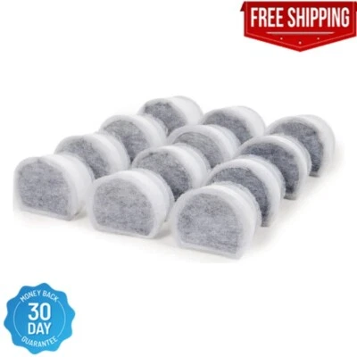 BRANDED PetSafe Drinkwell Replacement Carbon Filters, Dog and Cat Pack of 12, White