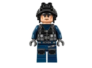 LEGO Jurassic World Minifigure ACU Guard jw036 75931 - Picture 1 of 2
