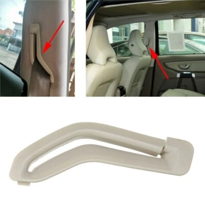 Cubierta de embellecedor de cinturón de seguridad selector beige izquierdo para Volvo S60 S80 V70 XC90 XC70 Foto 1 de 4