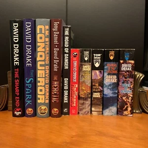 David Drake 10 Book Collection Lot: The Sharp End, The Spark, Conqueror, more - Picture 1 of 6