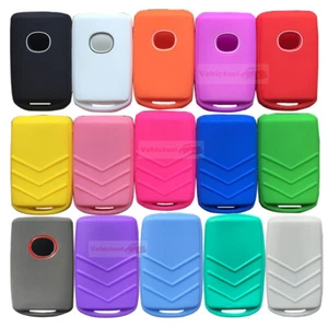 Fit Mazda 3 Alexa CX-30 CX-5 CX-9 Remote Smart Key Fob Silicone Skin Case Cover - Picture 1 of 27