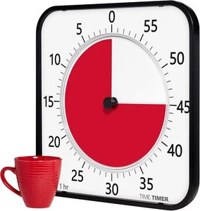 Time Timer MAX Tischuhr mit akustischem Signal, 5 Min bis 120 Min - Picture 1 of 4