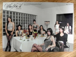 TWICE - With YOU-th (TYPE B) [ORIGINAL POSTER] *NEW* K-POP - Picture 1 of 2