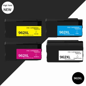Ink Cartridges Combo Pack for HP 962 XL 962XL OfficeJet Pro 9018 9019 9020 9022 - Picture 1 of 8