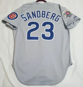 Authentic RAWLINGS 44 LARGE CHICAGO CUBS, RYNE SANDBERG 1990 Jersey - Picture 1 of 4