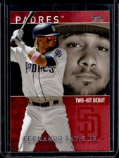 2020 Topps Fernando Tatis Jr. Red Two-Hit Debut #03/10 Padres