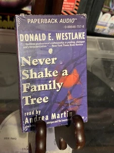Never Shake A Family Tree Audio Cassette Donald E. Westlake Extremely Rare Tape - Picture 1 of 2