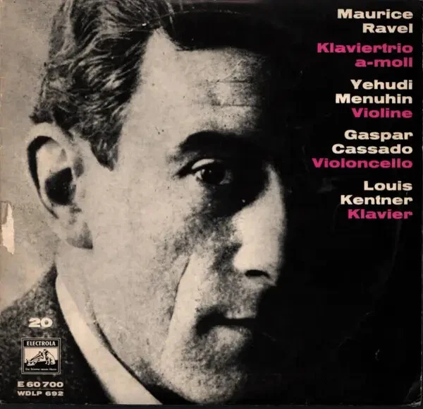 Ravel Klaviertrio A-moll MONO Vinyl Single 10inch Electrola - Bild 1 von 1