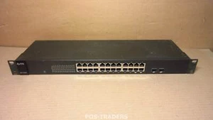 ZyXEL GS1124A 24-Port Gigabit Unamanged Switch with 2 shared mini-GBIC Slots - Bild 1 von 2