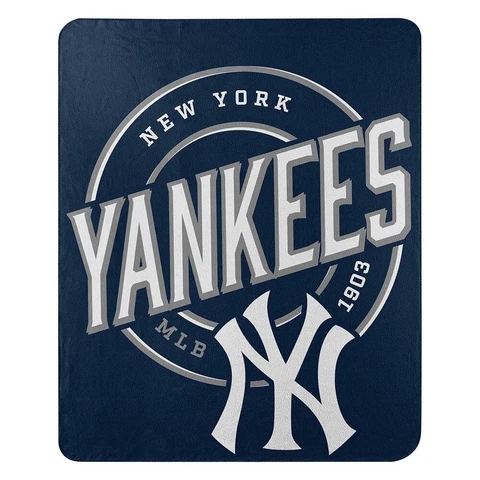 New York Yankees MLB Northwest 50"x60" Campaign Fleece Throw Blanket FREE SHIP Cover