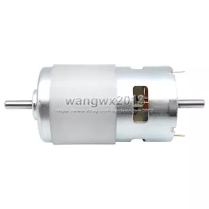 DC12V 12000RPM 795 Dual Shaft Double Shaft Large Torque Power High Speed Motor - Picture 1 of 7
