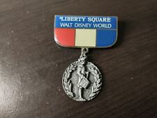 Liberty Square Walt Disney World Pin with attached Medal - Vintage - Productions