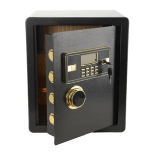 Safe Tresor Möbeltresor mit digital Tastatur & Schlüssel Alarmsystem Feuerfest - Bild 1 von 11