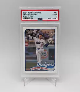 2024 Topps Update #12 Shohei Ohtani Los Angeles Dodgers PSA 9 - Picture 1 of 2