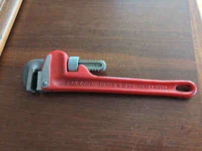 NICE FULLER 10" PIPE WRENCH SUPER QUALITY STRAIGHT HEAVY DUTY MADE JAPAN G32 - Image 1 of 4