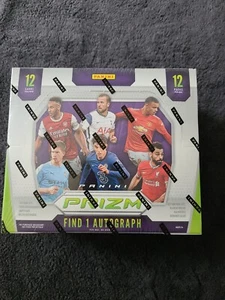 2020-21 Panini Prizm EPL Fußball werkseitig versiegelte Hobbybox 12er-Packungen - Bild 1 von 6