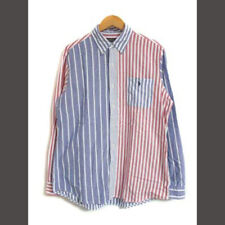 Ralph Lauren Polo 22ss Button Down Shirt Long Sleeve Crazy Pattern Striped Used