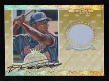 2001 Donruss Jersey Kings Auto /50 Vladimir Guerrero #JK-1 Auto HOF