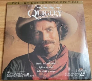 Laserdisc " QUIGLEY DOWN UNDER " - US LD - NEU / UNGEÖFFNET - Tom Selleck - Afbeelding 1 van 1