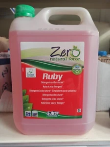QUASAR - SUTTER RUBY DETERGENTE BAGNO DISINCROSTA PROFESSIONALE 5LT - Bild 1 von 1