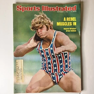 1. September 1975 Brian Oldfield Kugelstoßen Bahn Sport Illustrated - Bild 1 von 5