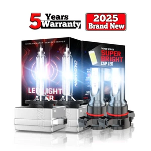 For Chevy Camaro 2010-2013 4pc Xenon HID Headlight + LED Fog Light Bulbs White - Picture 1 of 24