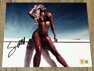 SUMMER RAE SIGNED AUTOGRAPH WWE DIVAS RAW 8x10 PHOTO C w/EXACT PROOF BECKETT COA - Picture 1 of 3