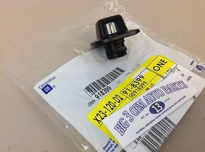 Chevrolet GMC C/K Truck Subruban Rear Bumper Black LICENSE PLATE LAMP new OEM - Image 1 of 4