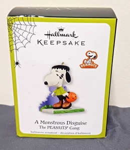 2011 Snoopy monströse Verkleidung Halloween Hallmark Ornament - Bild 1 von 4
