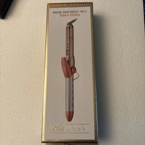 Conair InfinitiPro 1 inch Frizz Free Hair Curling Iron Titanium Ceramic New - Picture 1 of 9