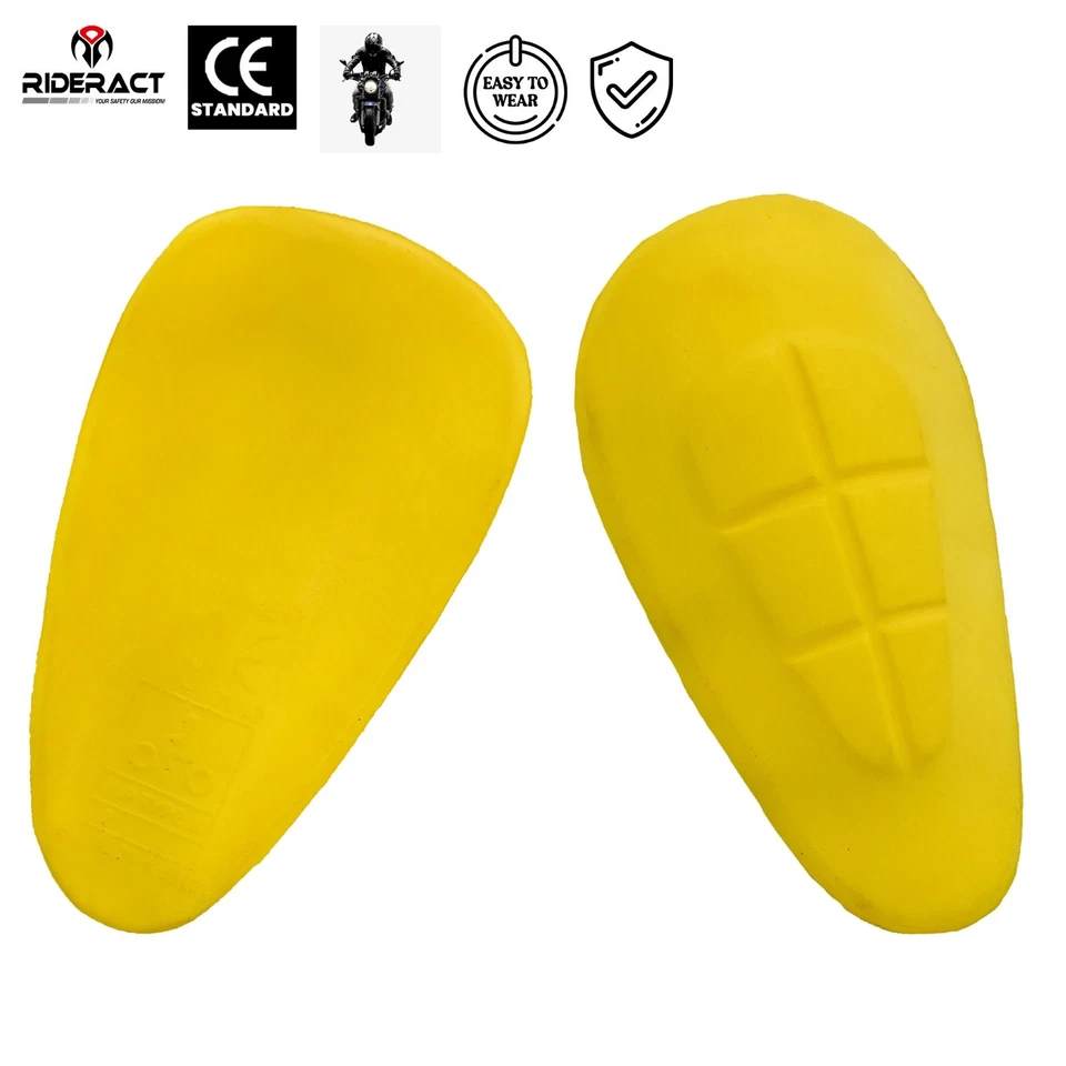 Calça de motocicleta RIDERACT® CE nível 1 quadris armaduras de proteção e almofadas de segurança - Imagem 1 de 1