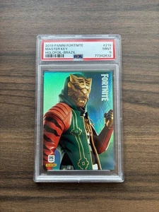 2019 Panini Fortnite Series Master Key Holofoil Brazil PSA 9 - Picture 1 of 2