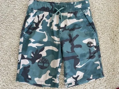 Pantalones Cortos Timberland Tree Niños Camuflados Verde Talla S, 8 Foto 1 de 4