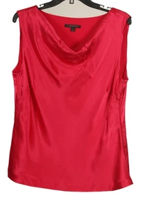 Classiques Entier Bluse Damen groß rosa ärmellos 100% Seide gefüttert - Bild 1 von 6