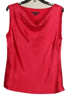 Classiques Entier блузка женщин большой розовый без рукавов 100% шелк с подкладкой  - Изображение 1 из 4