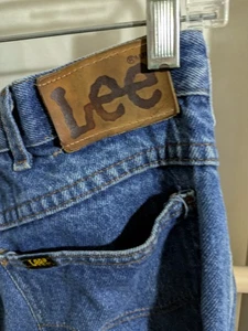 Lee Regular Fit Straight Leg Jeans Men's Size 38 x 29 Blue Wash 100% Cotton GUC - Picture 1 of 5