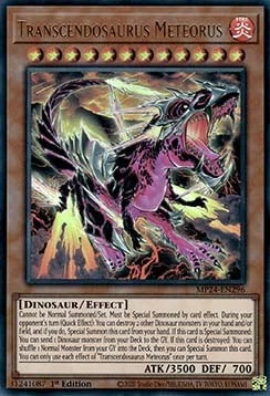 YuGiOh Transcendosaurus Meteorus MP24-EN296 Ultra Rare Englisch Neu 1st - Bild 1 von 2