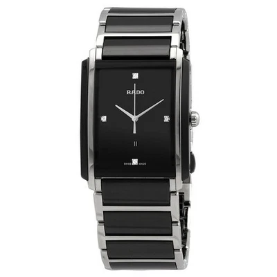 [授权经销商] Rado Integral 31 毫米黑色陶瓷手表 (R20206712) — 第 1/3 张图片