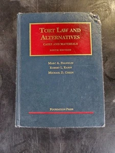 Court Law And Alternatives 9th Edition By Mark Franklin Robert Rabin Michael Gre - Picture 1 of 3