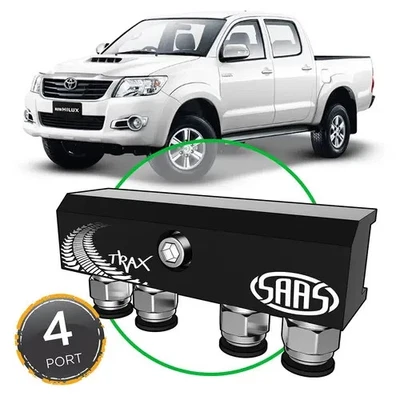 SAAS Diff Breather Kit - 4 Port For Toyota Hilux 1997-2015 All Models - Image 1 of 4