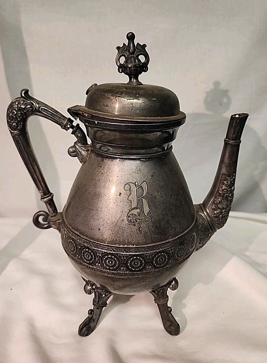 Reed & Barton 1850-1899 Antique US Silver-Plated Teapots Reed & Barton 1850-1899 Antique US Silver-Plated Teapots