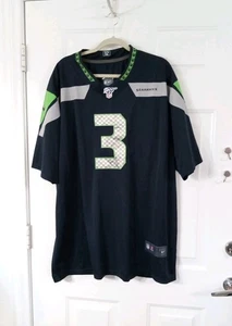 Seattle Seahawks Trikot Herren Gr. XXXL Blau On Field Russell Wilson Nike - Bild 1 von 6