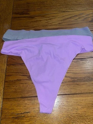 Fruit of the Loom Fresh Collection Juniors Seamless Thong 2-Pack -Size 3XL - New - Image 1 of 4