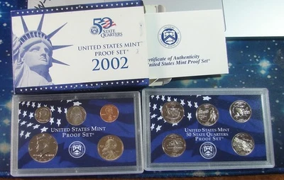 2002-S --US Mint Proof Coin Set - Image 1 of 2