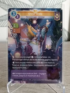 Carte Altered TCG - Crieur Ordis - Unique - Yzmir - Set 3 FR - Imagen 1 de 1
