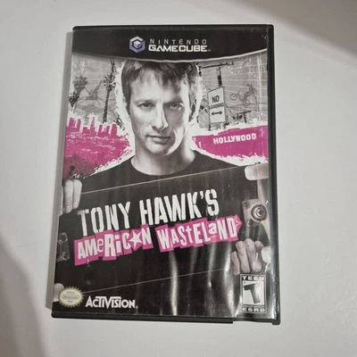 Tony Hawk's American Wasteland Nintendo Gamecube en caja con palos originales y manual Foto 1 de 4